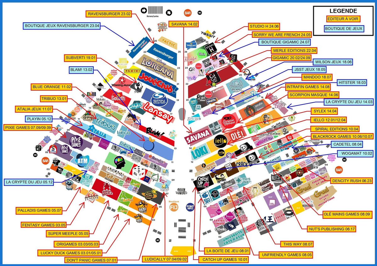 視覚的にわかりやすいマップだ！