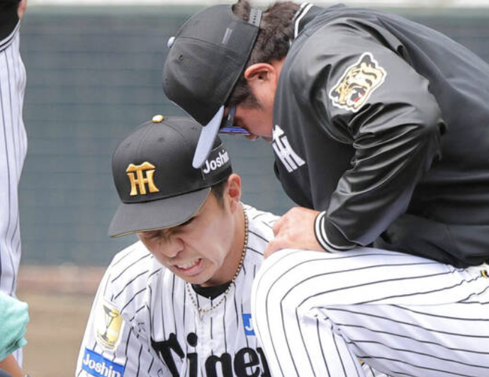 【阪神】石井大智、左アキレス腱断裂だった

【アキレス腱断裂から実戦復帰までの期間】

門田博光（元南海）：約7ヶ月（1979年2月受傷 → 同年9月復帰）
前田智徳（元広島）：約10ヶ月（1995年5月受傷 → 1996年4月開幕戦で復帰）
西岡剛（元阪神）：約1年（2016年7月受傷 → 2017年7月一軍復帰）