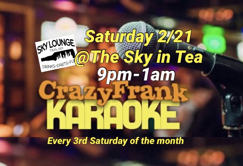SkyLoungeTea's tweet photo. Saturday night -join us for some 🎤🎵 fun! https://t.co/zALhcLan6F