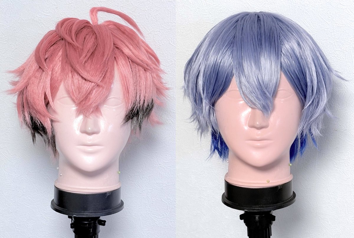 ぎゃふウィッグ完成！✨
どっちもそれぞれ違う難しさでやばかった😵
 #アミドモヨウ