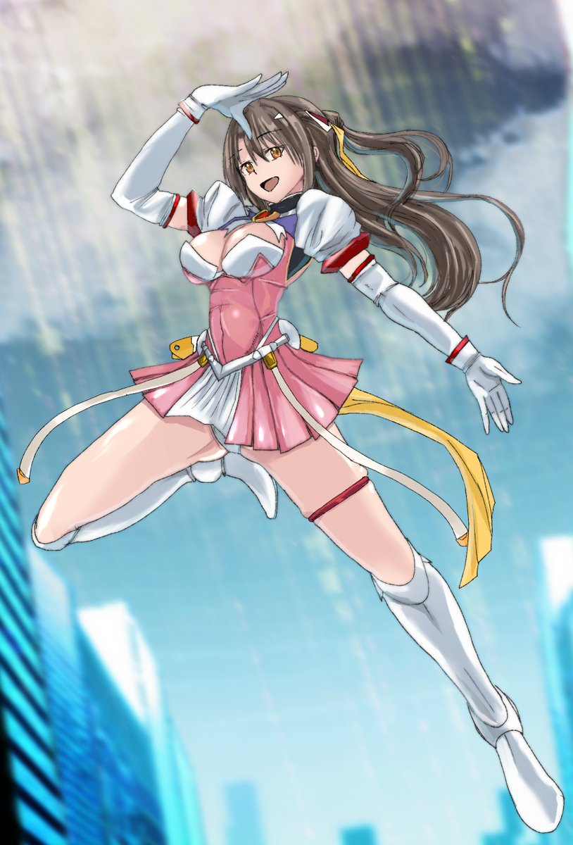 エスカレイヤーに変身するのが似合う女性アイドル……
その名は、島村卯月さん!(再掲載) 