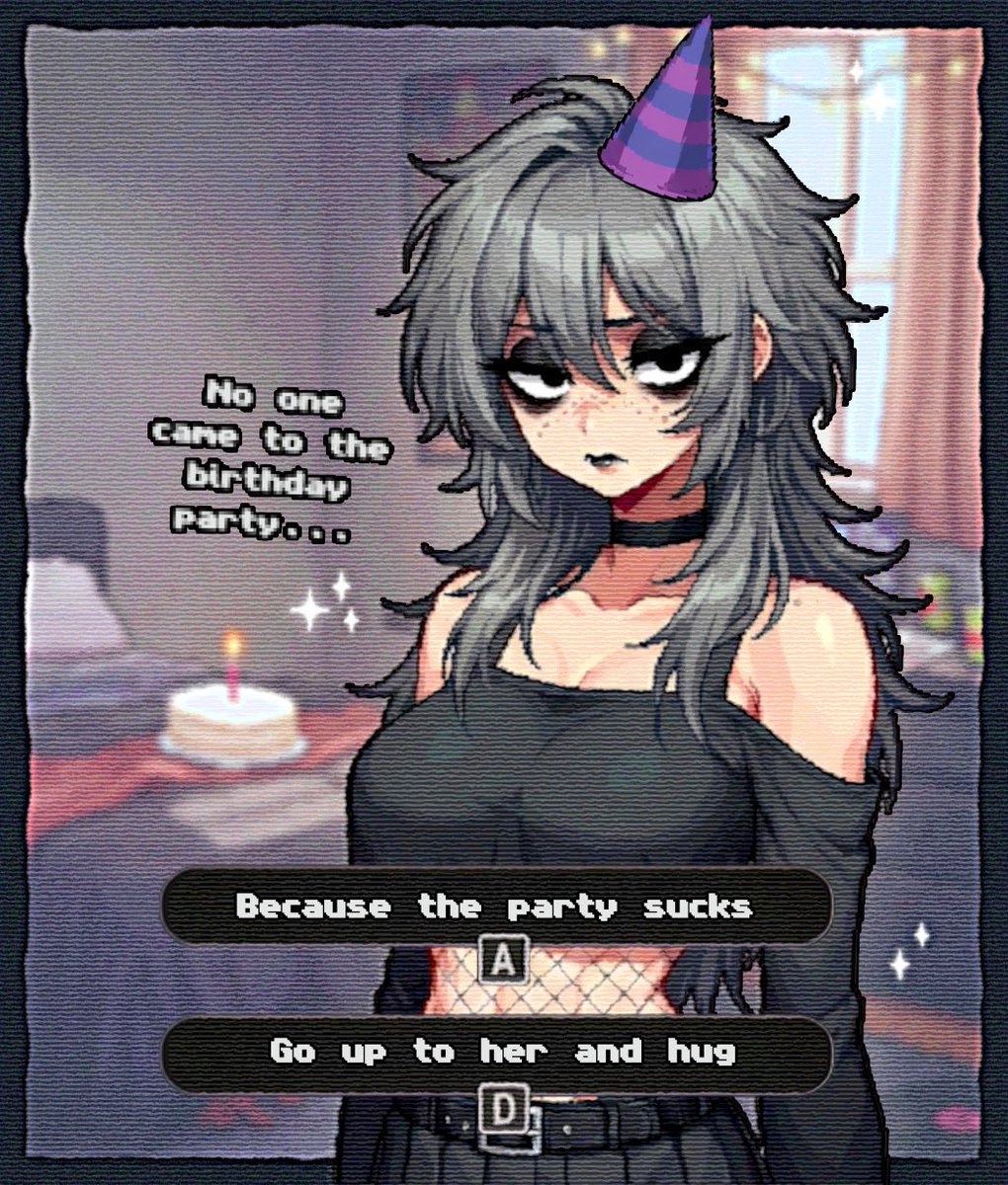 Mora the Goth Girl tweet media