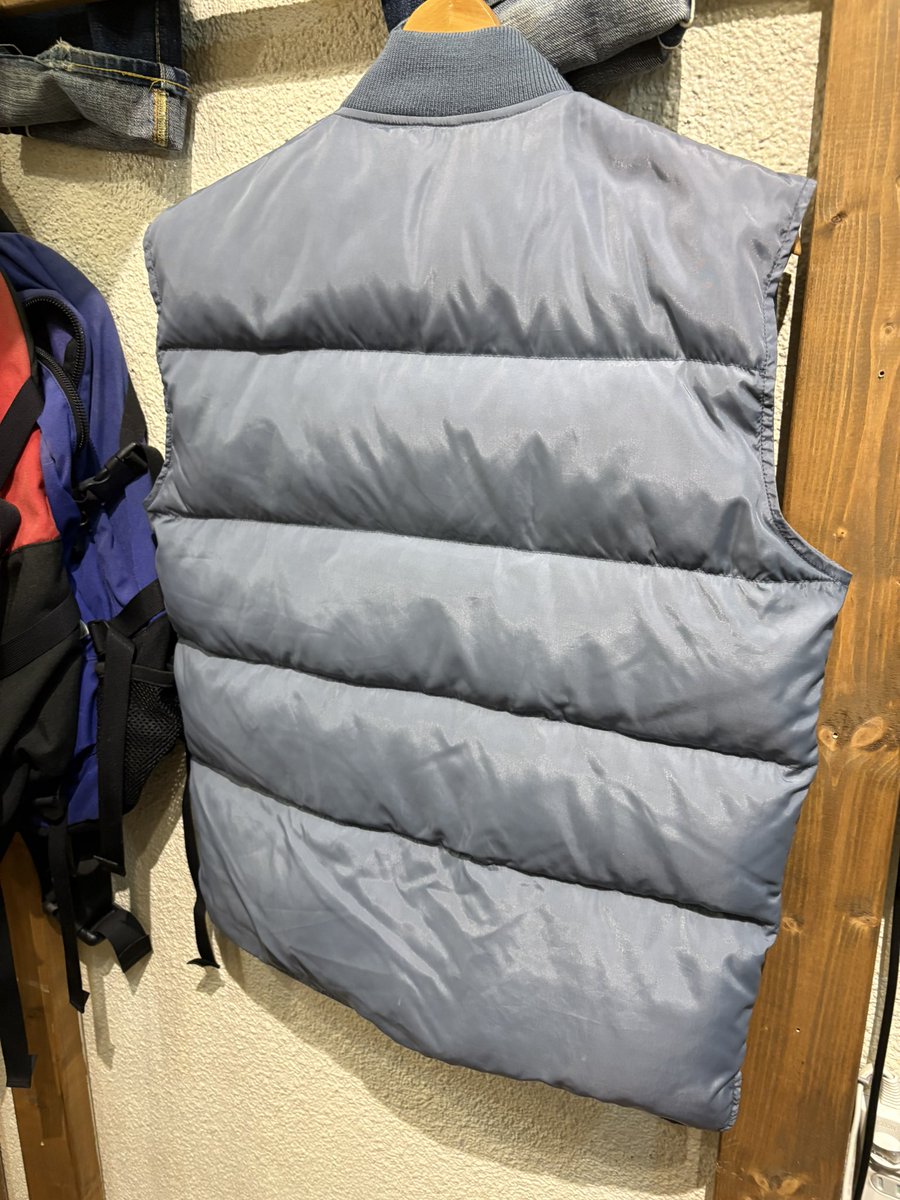 Eddie Bauer 1980s~1990sオールド グースダウンベスト 黒タグ