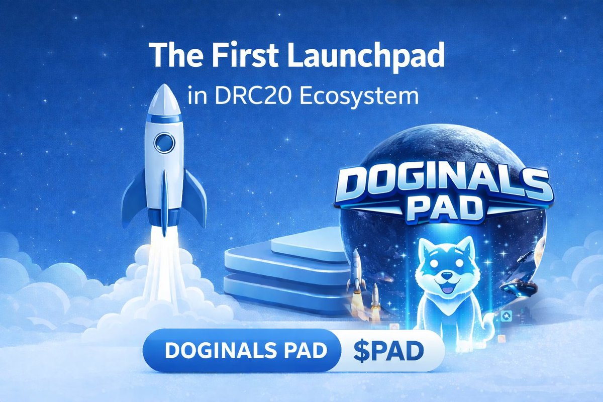 We are launching the First Launchpad in DRC-20 Ecosystem.🐕

Doginals PAD's utility token $PAD will help you in many ways to join Sales in Doginals Pad Launchpad.

Holder's will receive massive benefits like early access to every sale on Doginals Pad, Stake and earn more $PAD,