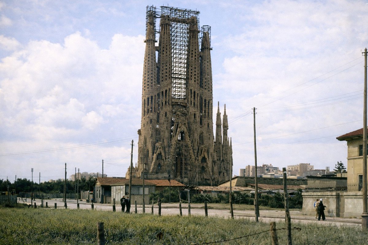 La Sagrada Família el 1910