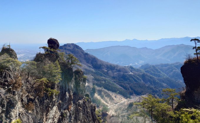 今日のお山!群馬は妙義山!!!
初心者ルートでもスリリング&エキサイティングな絶景の山でした!! 