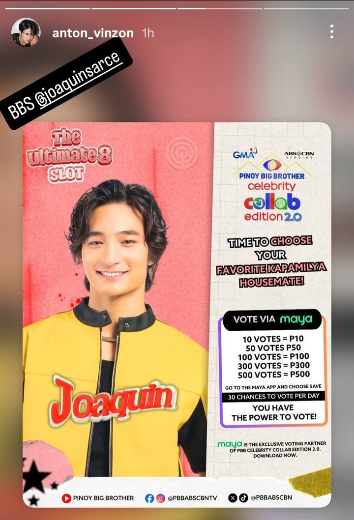 anton, the one and only co-male hm of joaquin who consistently campaign and supports him, inside and outside pbb. love these bros 🤜🏼🤛🏼

(broke my silence for this lol) 
#joaquinarce