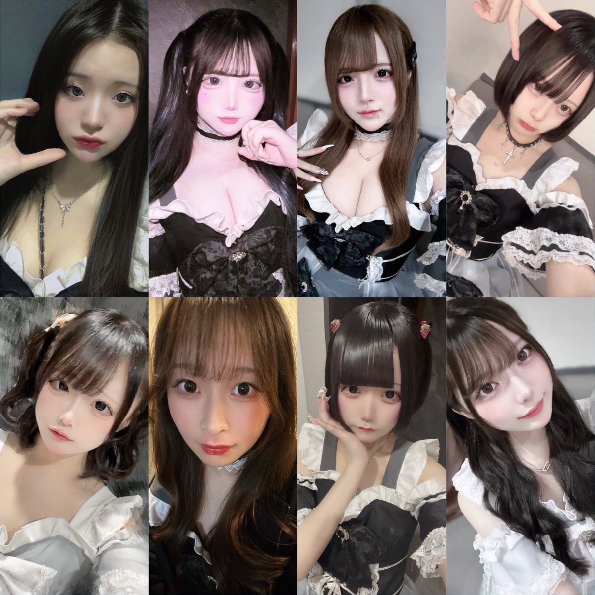 本日はこちら↓↓↓ ねむ 18-22 @nemu_huni 姫宮 18-22 @2yanko_meow