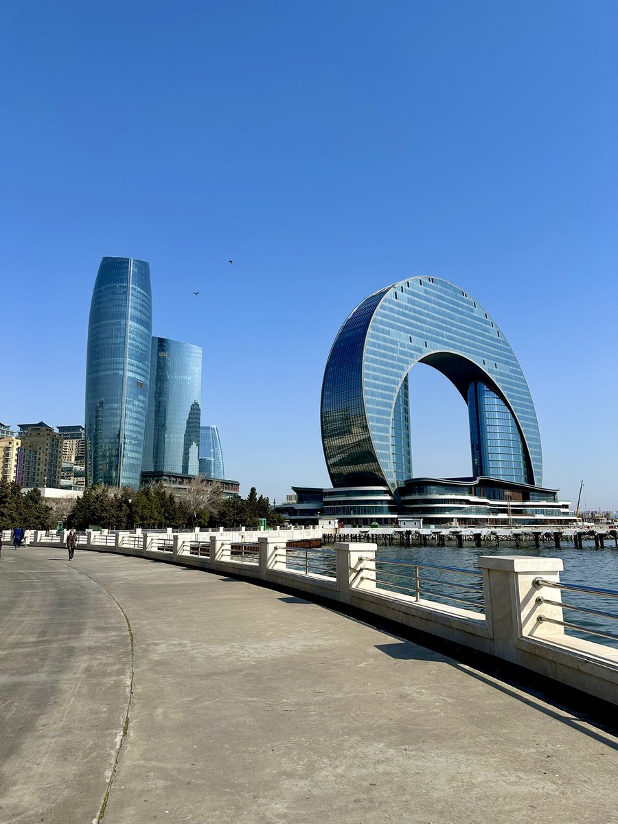 colinmitchell's tweet photo. Reflecting on Qarabag away and I can honestly say it’s probably the best away trip I’ve ever done. #Baku is a beautiful city where the old blends perfectly with the new. Wonderful people who take pride in all they have, and go above and beyond to make you feel welcome. I had no prior expectations but what I discovered is one of the best places I’ve ever visited. Hopefully I’ll get the chance to visit again one day! 🖤🤍 #NUFC #NUFCfans #qarabağfk #ChampionsLeague