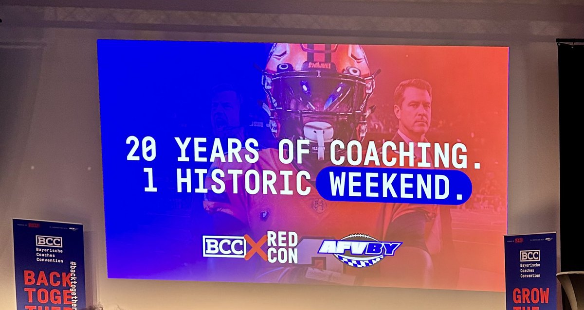 AndreasHgott's tweet photo. Weiterbildung schafft Zukunft @redzone.one ๐ฅ๐ #bayerischecoachesconvention #redcon #jockwasherpodcast #thegermanatmizzou https://t.co/2iVhl7I56n