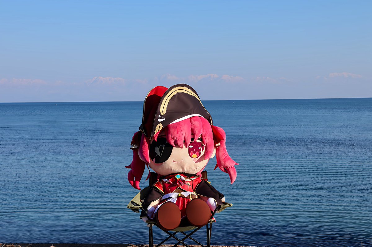 久しぶりに雲ひとつない快晴出かけますよ船長！(ﾉ*°▽°)ﾉ景色と暖かい