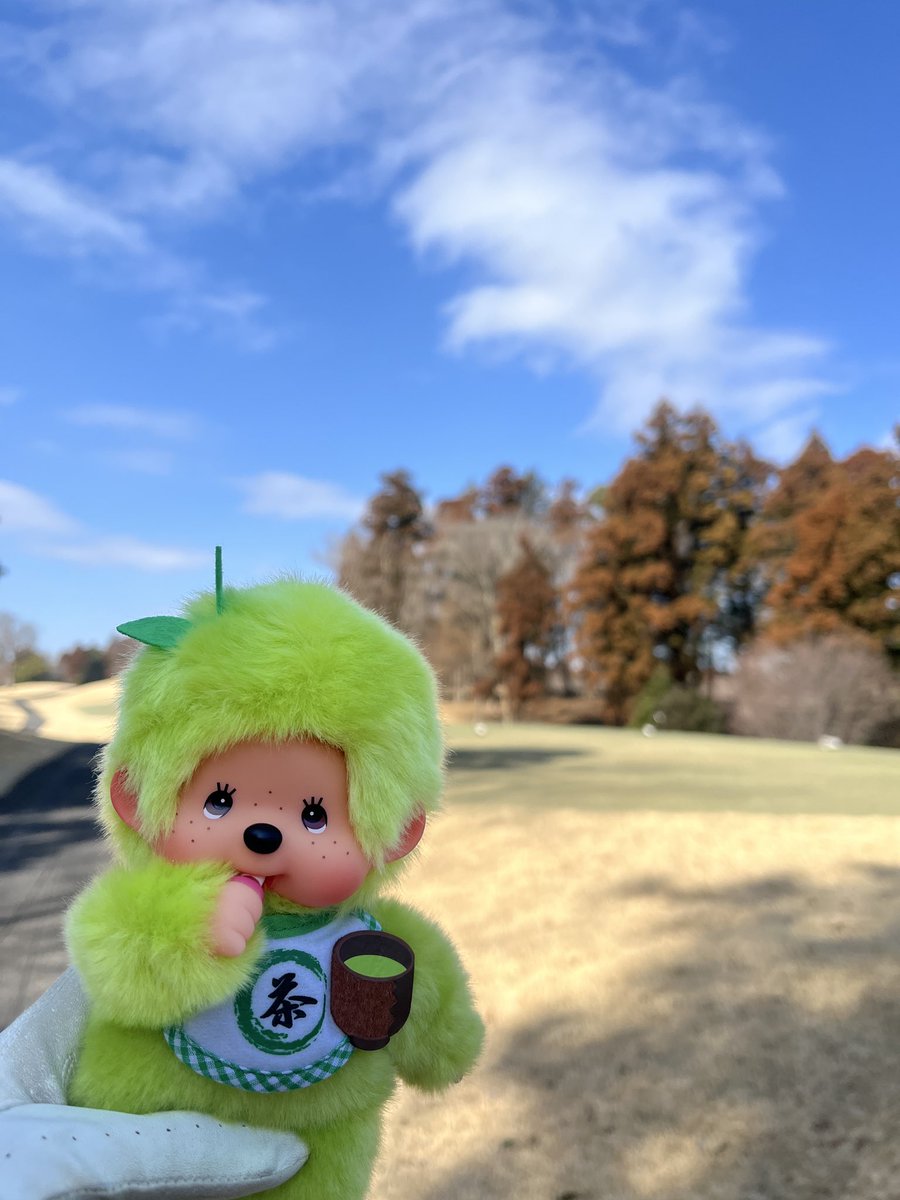 あったかくて楽しいゴルフだったモン💓 色が綺麗でよく映える🫶