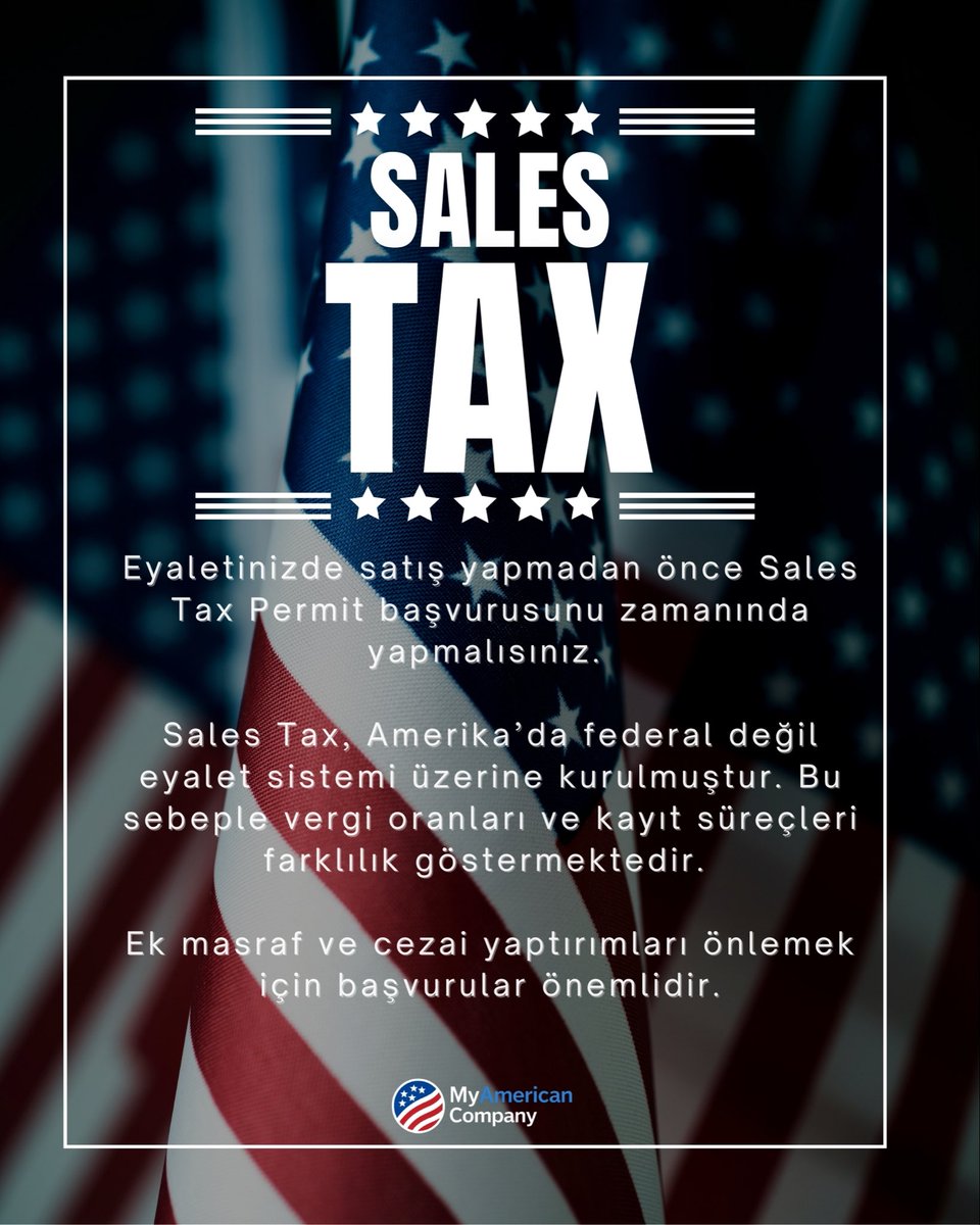 AmericanCo32917's tweet photo. #salestaxpermit #llc #ccorp #AMERIKA #amerikadasirketkurmak https://t.co/1C2QxWsd95