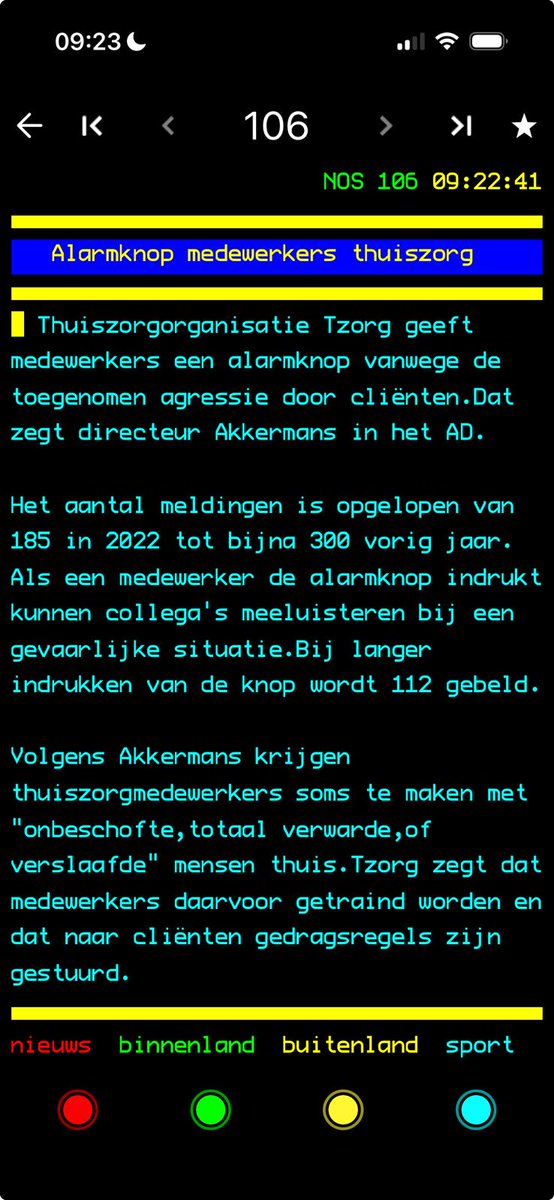 In al die jaren dat ik er werk, geen jaargesprek, geen groepswerkbespreking, bij mijn cliënten is nooit iemand van het bedrijf op huisbezoek geweest.
De training is trouwens online en in je eigen tijd. Dus wat een goede manier van aandacht krijgen voor je bedrijf.