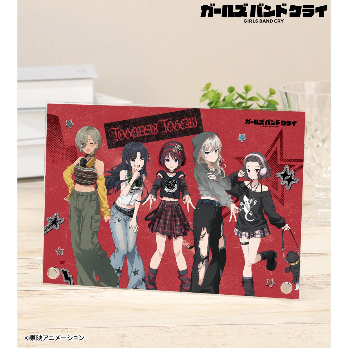 ガールズバンドクライ_描き下ろし Y2Kファッションver. A5アクリル