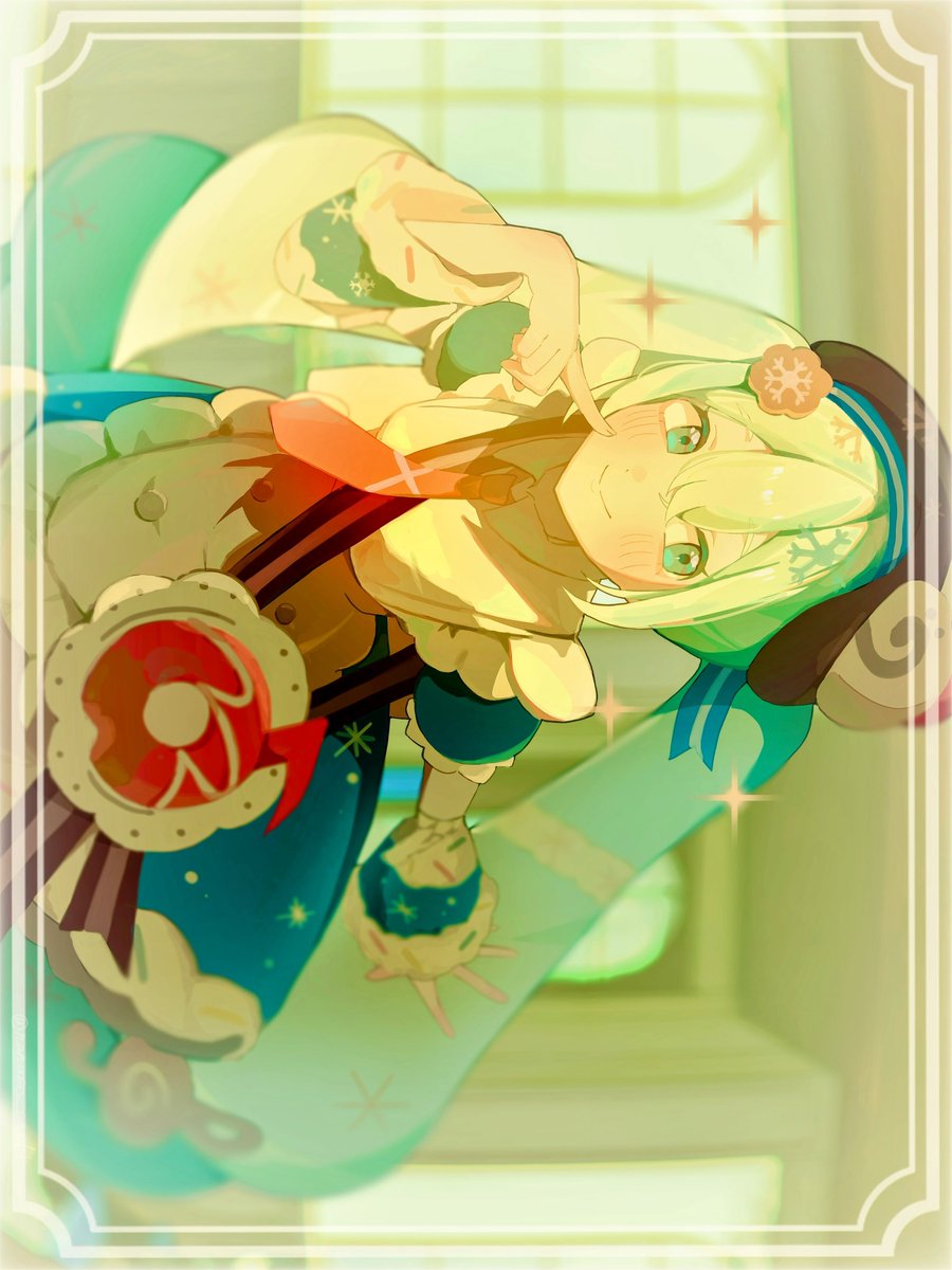 nanase_enoki's tweet photo. snow miku❄️* ゚
#初音ミク https://t.co/iFuRdrHbZ6