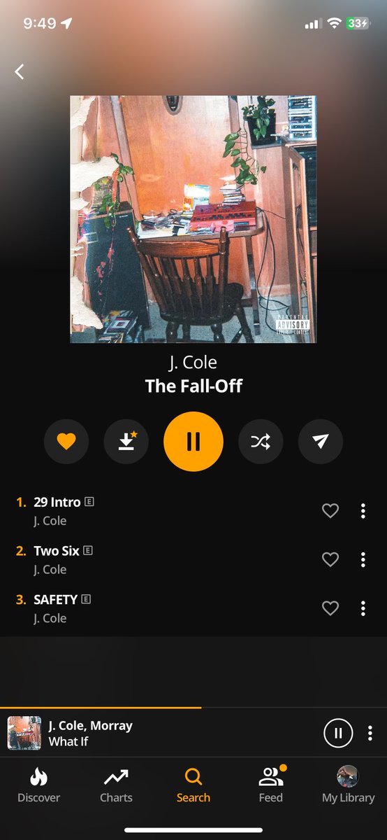 3rader_emerald's tweet photo. The fall-off album been hitting different, J. Cole delivered a straight-up masterpiece. True legend 

#TheFallOffAlbum https://t.co/dGJQbAPlrO