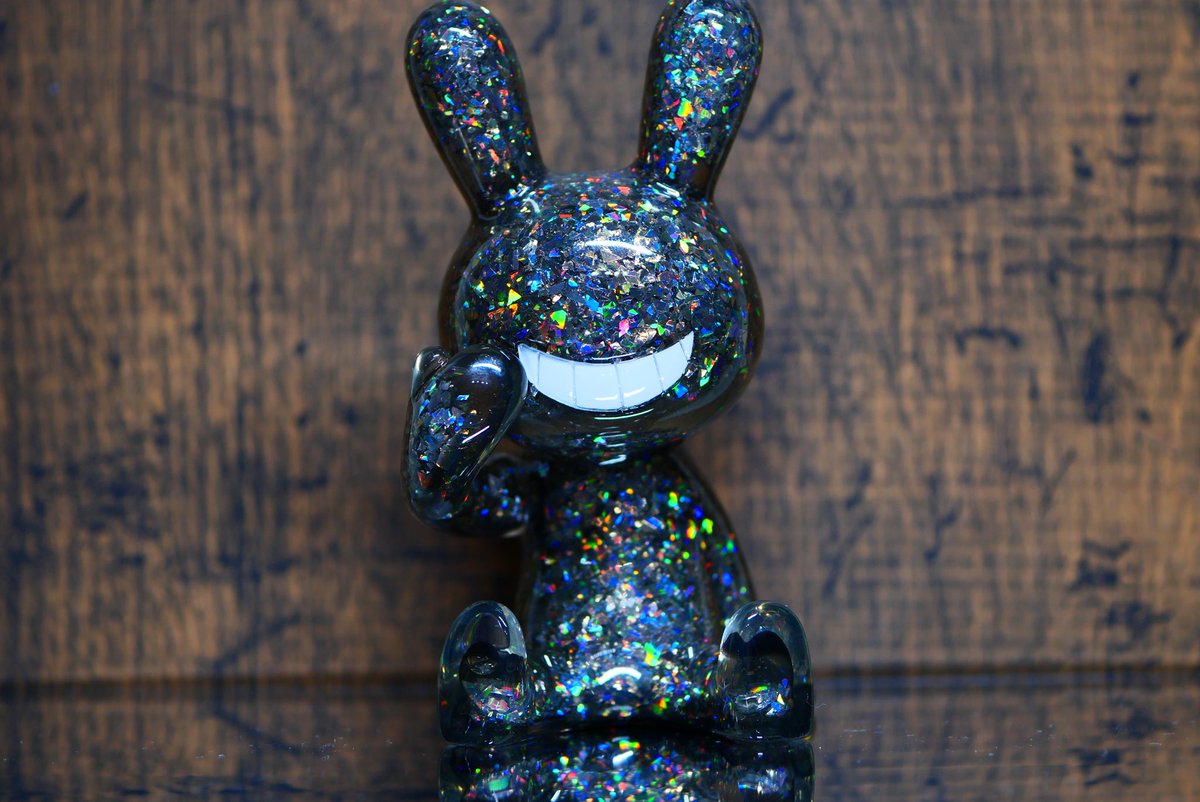 今週のお眺めラビット・WFお迎え品。 雪の中行ってくれた家人が一目