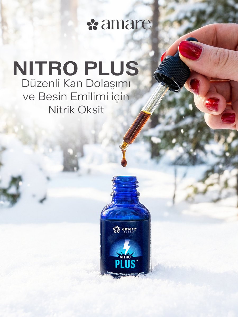 amareturkiye's tweet image. ‘Nitro Etkisi’ni hissetmek, kalp sağlığınıza, besin emilimine ve enerji artışına destek sağlamak için Nitro PLUS’ı günlük beslenmenize eklemeyi unutmayın!

#AmareTürkiye #NitroPLUS #NitroEtkisi