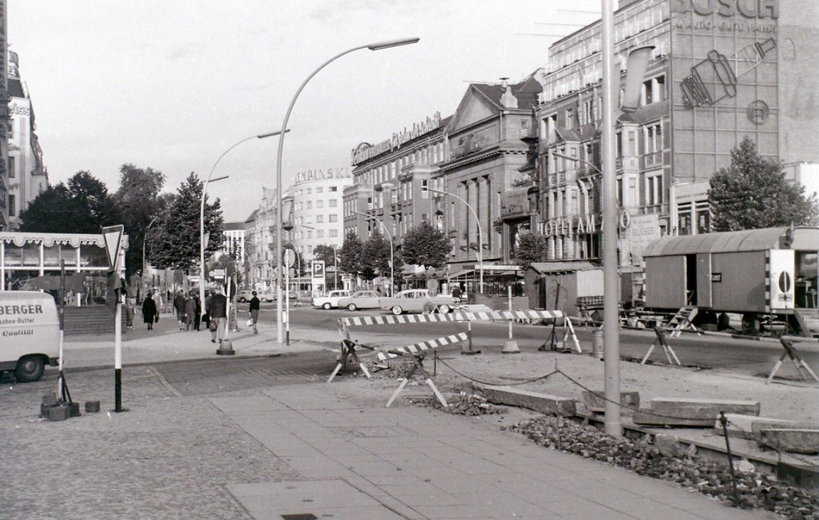 West Berlin, Ku'damm, 27 August 1962. I post photographs taken on  my many Berlin visits in the 1950s and 1960s. 180 unique historic street images of East and West Berlin are in my book "Berlin in the Cold War" (Amberley Publishing.). #Berlin