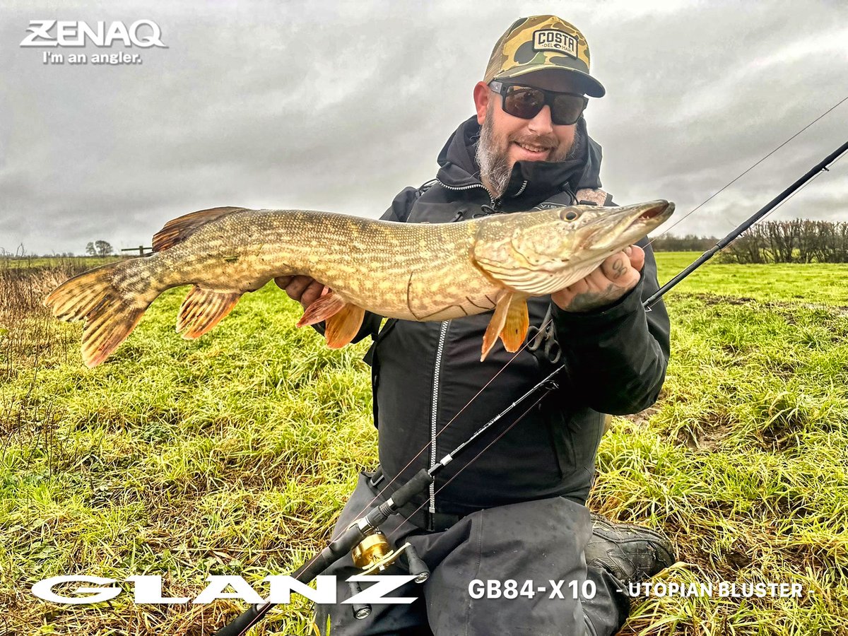 Angler: Danny Parkins Rod: GLANZ GB84-X10 - UTOPIAN BLUSTER - Reel