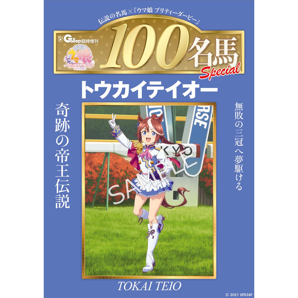 B2サイズ ポスター ヒーロー列伝 ウマ娘 【非売品】トウカイテイオー 競馬