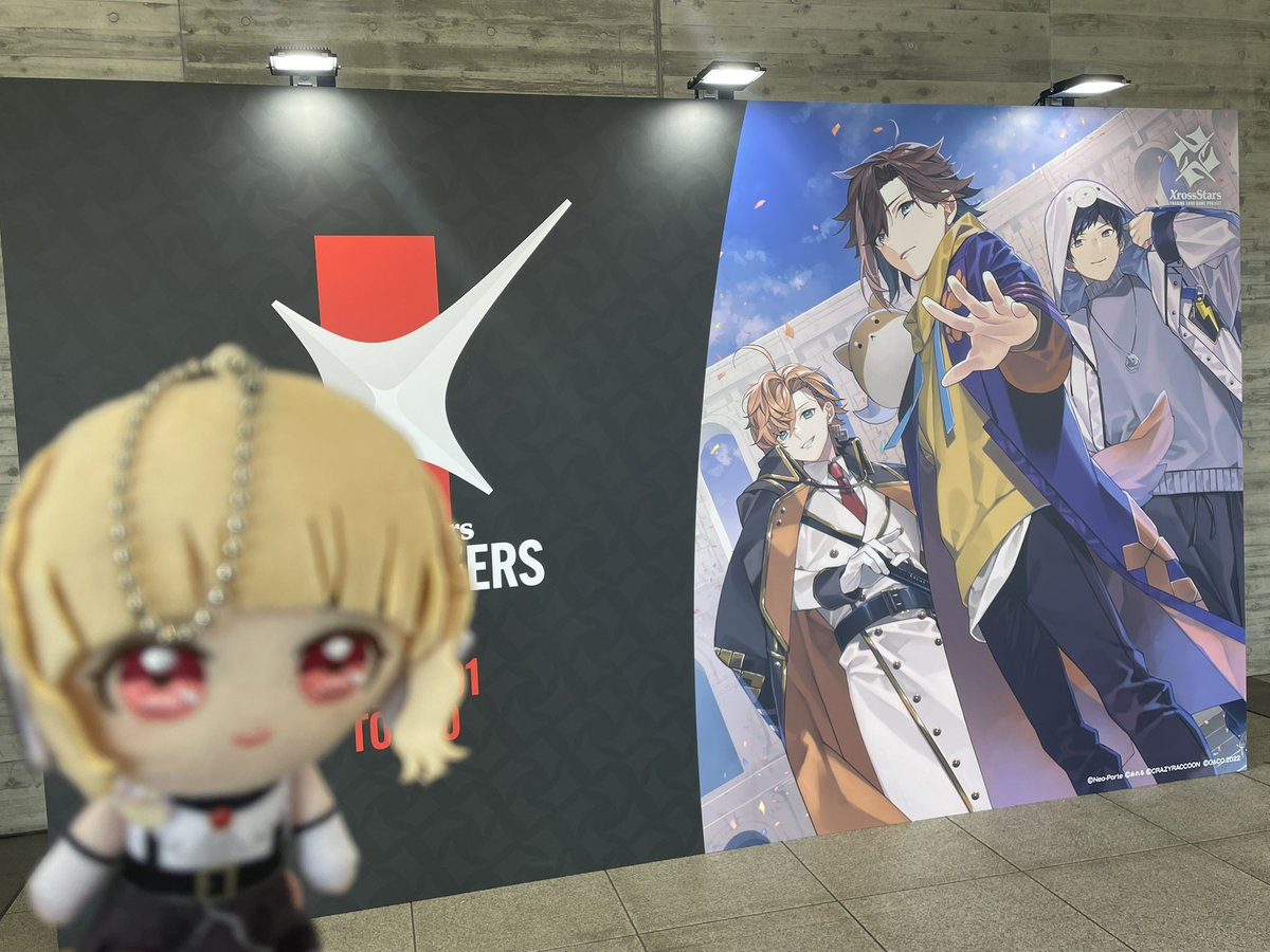 大型大会参加記念でととちとパシャリしました ととちカードめっちゃ