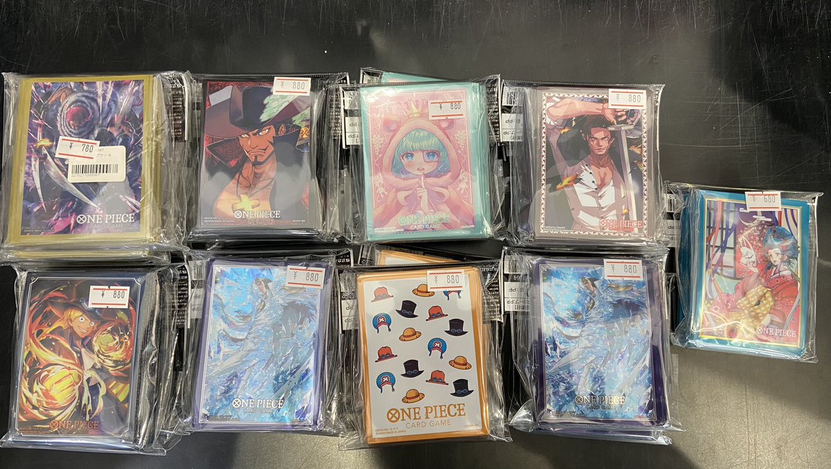 ワンピースカードの情報】 #ワンピーカード オフィシャルスリーブも