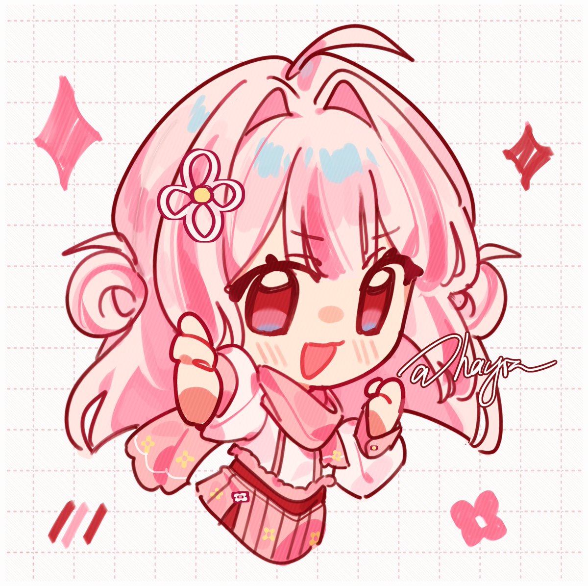 hyrarchv's tweet photo. Some of my daughter's unposted chibis. I did enjoy drawing her all the time n I hope I can look after her more this year 🩷🩷🌺🌺 #oc https://t.co/ss9XzeW36x