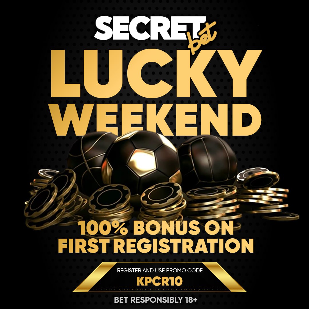 Register with the secretbet today and unlock the lucky weekend through slim.link/qAtrX0G and use the promocode KPCR10