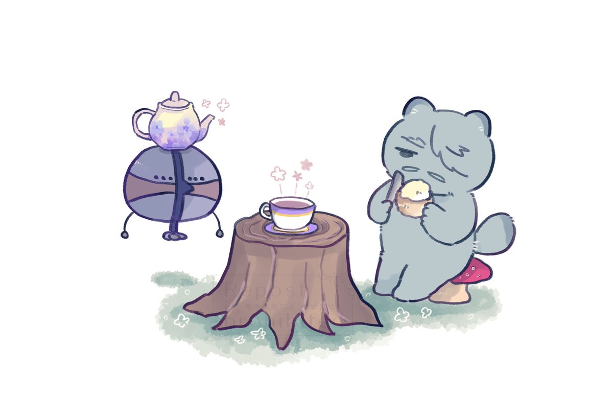 アフたぬーんティー🫖