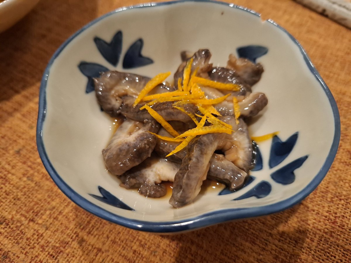 なまこ酢。子どもの頃の好物だった