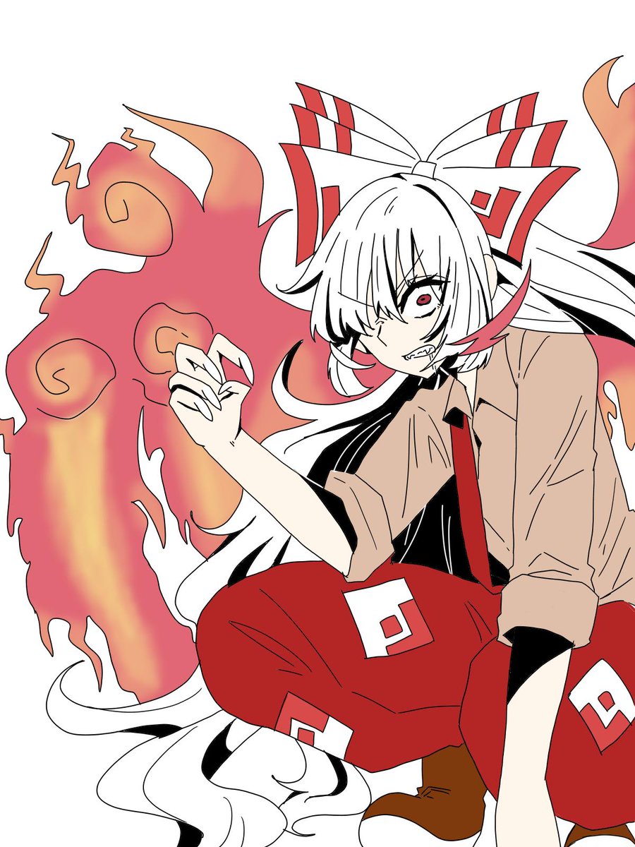 東方Project ＃藤原妹紅 再掲🔥