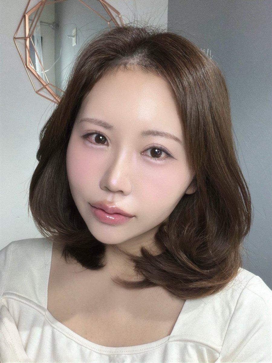 私も ◀︎4ヶ月前 今▶︎ いまでも左のメイクはするし正直何が自分の