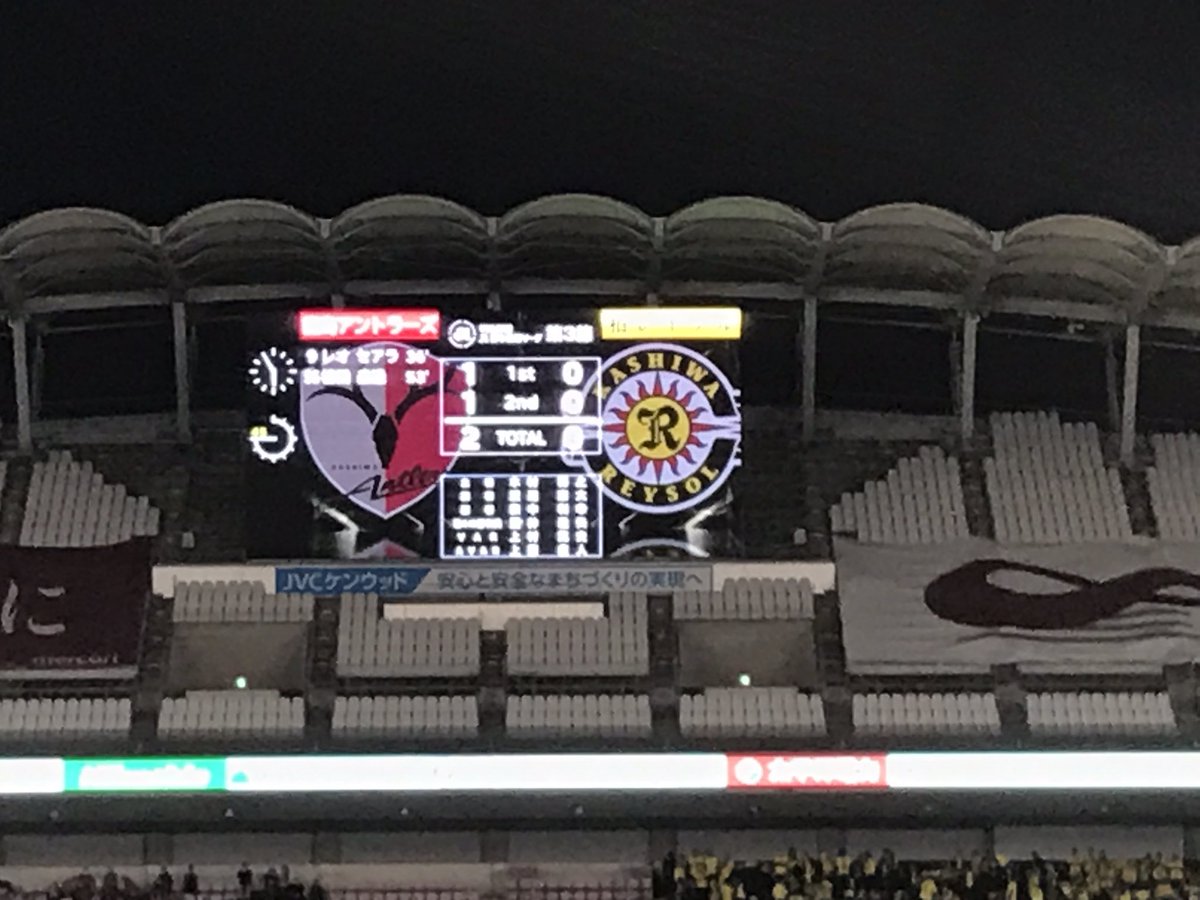 終始ボールを支配していたのは柏レイソルだが、セットプレーから2つの