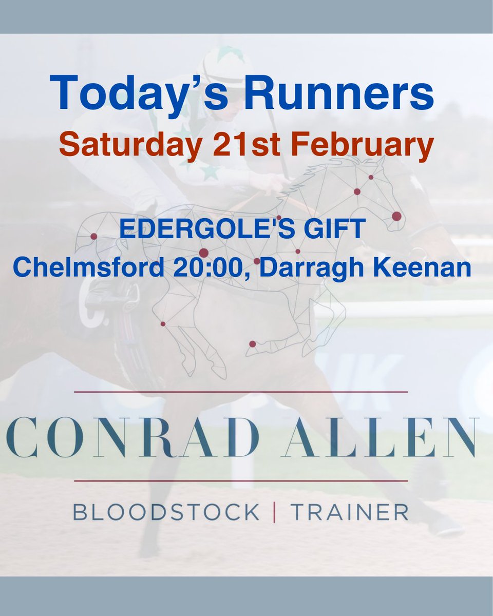 Conrad Allen Bloodstock tweet media