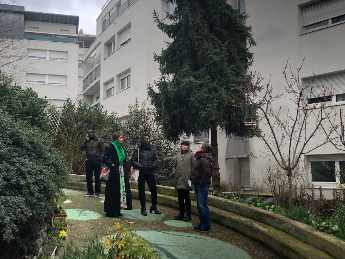 Déambulation à la rencontre des commerçants et associations de la Goutte d’Or, merci pour l’accueil chaleureux 🔥