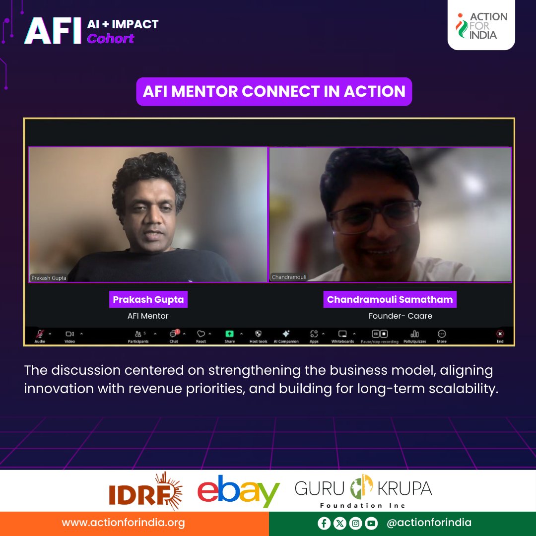 Action For India tweet media