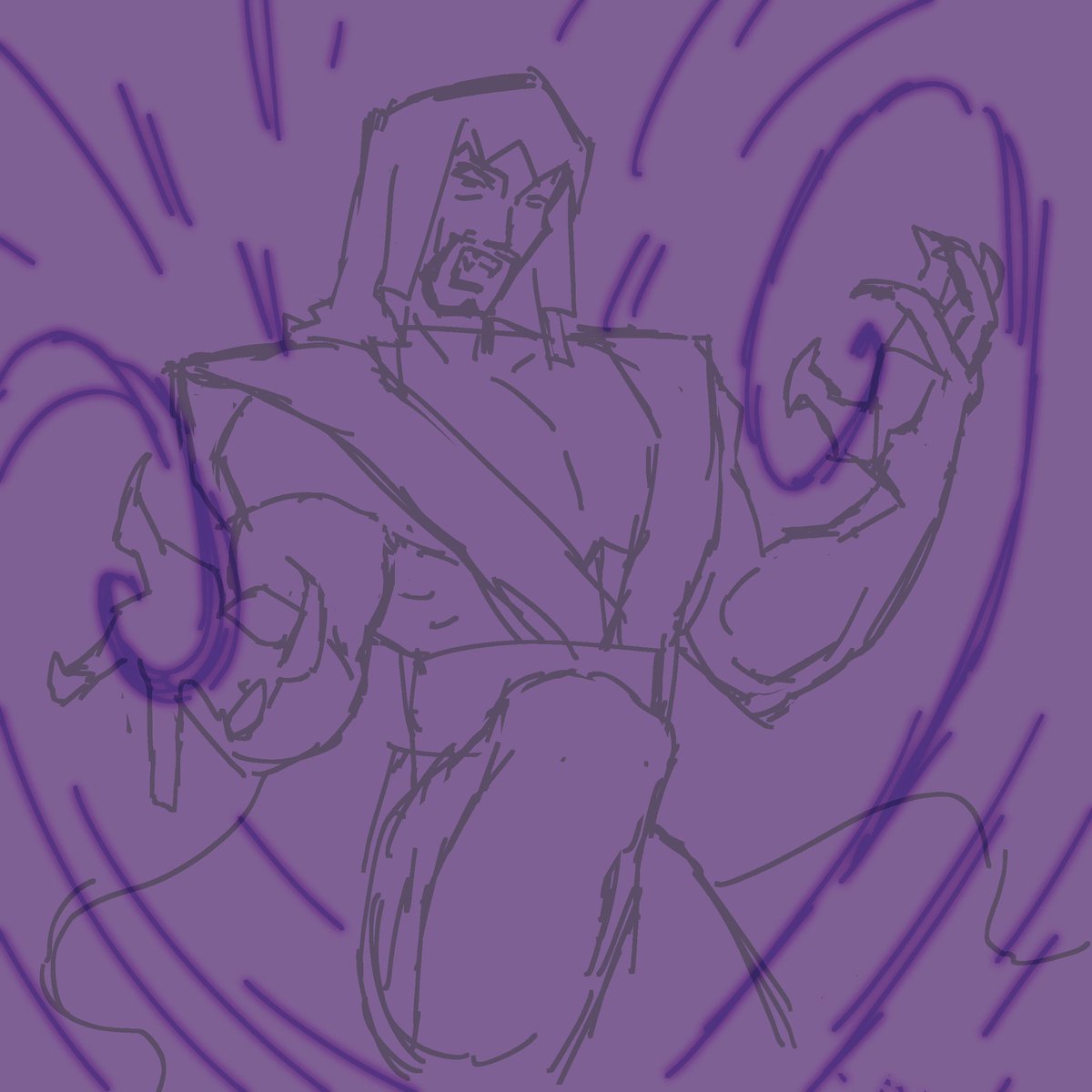 WIP sneak peak of what I’m gonna do with the new skin 
#DrStrange #MarvelRivals #digitalart