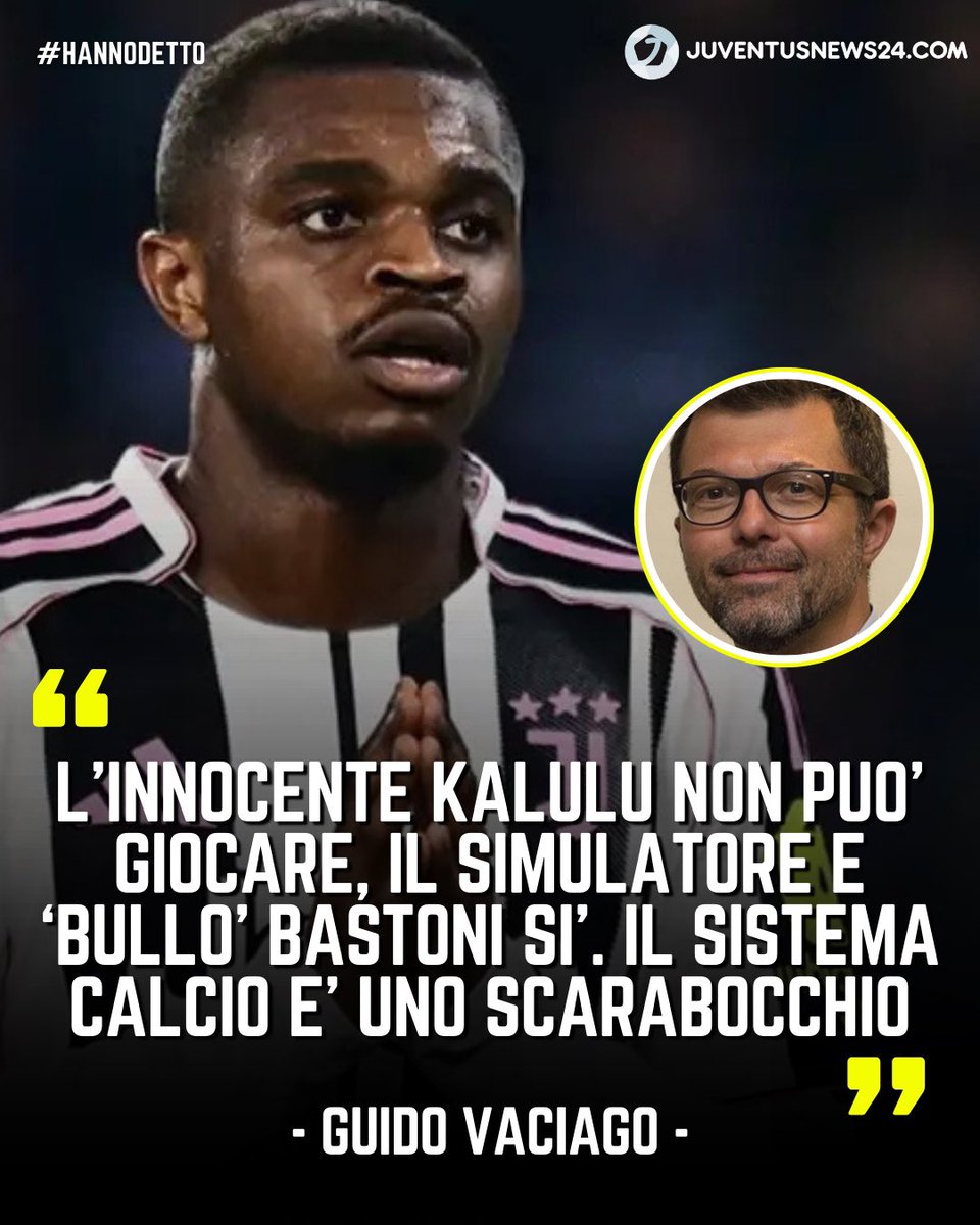 🥶 Guido Vaciago e il dono della sintesi 
🤬 La perfetta fotografia della giustizia sportiva italiana
📲 L'editoriale completo nel primo commento