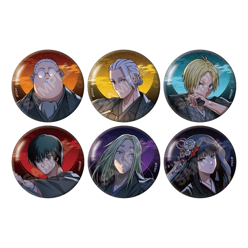 缶バッジ 黒着物 ＜新品未使用＞サカモトデイズ 10個 大佛