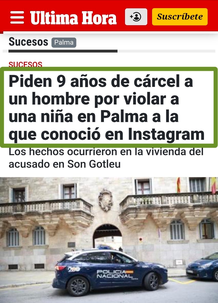 -Si eres español, la Fiscalía te pide 18 años de cárcel y los medios publican tu foto.
-Si eres de Senegal y violas a UNA NIÑA DE 14 AÑOS, la misma Fiscalía te pide 9 años y los medios te ponen la foto de un coche de Policía. 
¿LO VES YA, O TE HACEMOS DIBUJITOS?
