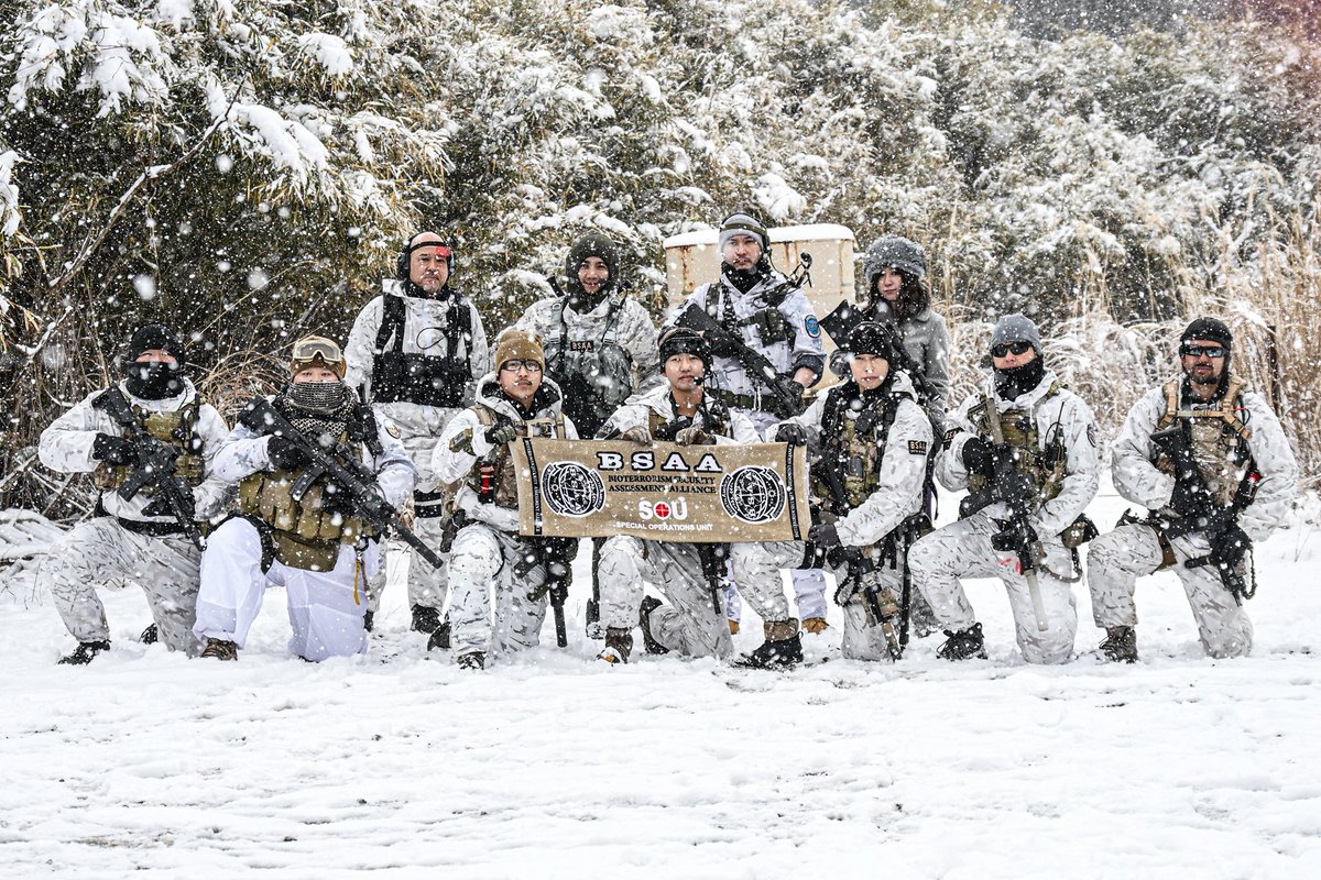 最高のメンバーです🤝

BIOHAZARD 
  🌫REVELATIONS＆Original BSAA🌫

Photo:<a href="/freedom0624/">aoi🌸/赤井</a> 
special thx🤝

#バイオミーティング
#バイオミーティング2026