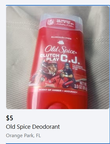 this dude cj stroud was so buns they're selling his deo on market place