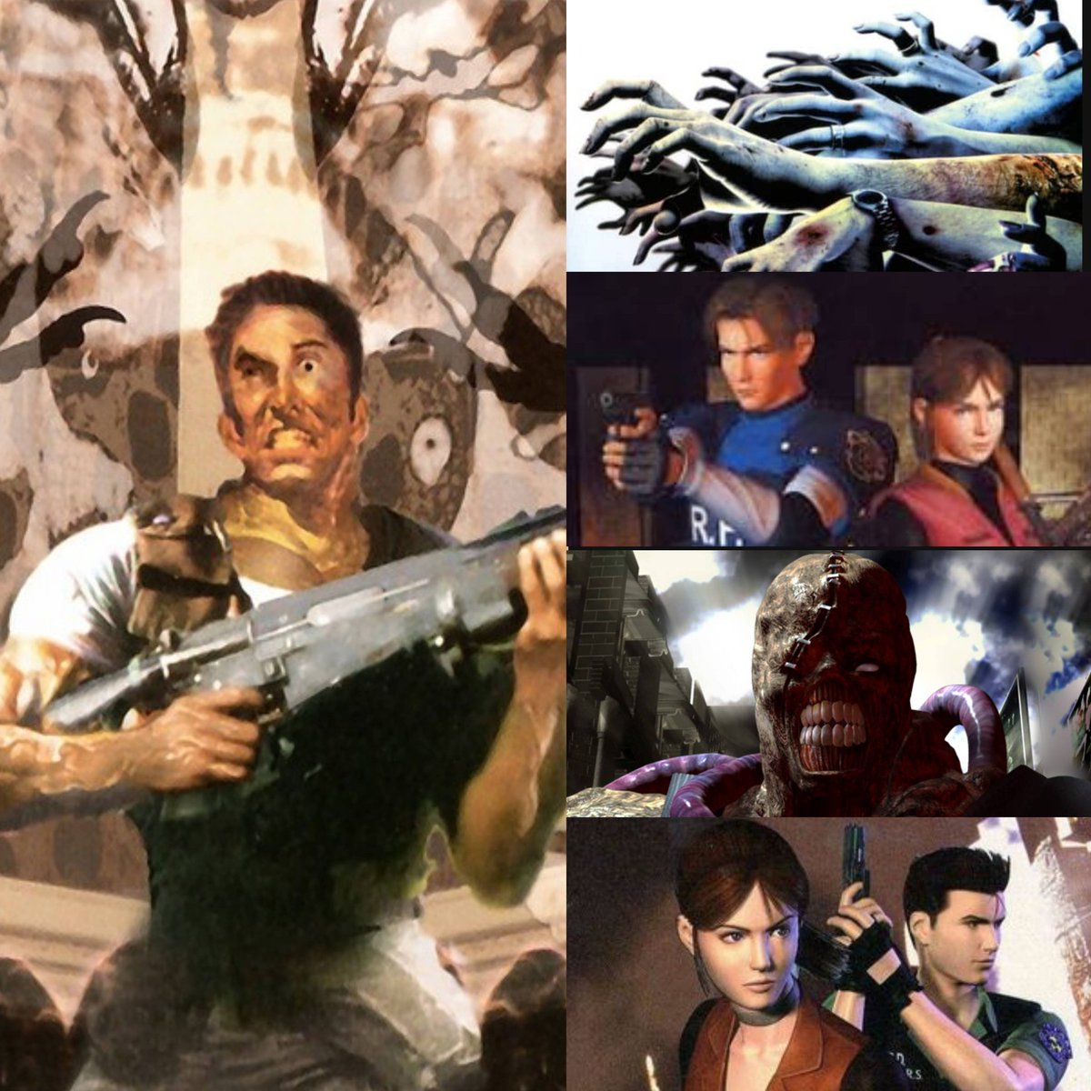 ‼️Mañana Domingo (16h)‼️

Especial
👁️RESIDENT EVIL🩸
(Arco de RACOON CITY)

Con la colaboración de
<a href="/C4rtuchoDigit4l/">Cartucho Digital</a> 
<a href="/Ratoncito_X4/">Ratoncito_x4</a> 
<a href="/JeanLaMontarde/">Jean La Montarde</a> 

🟪 Twitch 
twitch.tv/con2botones?sr…

y poco después en
🟥 YouTube 
youtube.com/@Con2BotonesPo…

Gracias por los RT y los ❤️