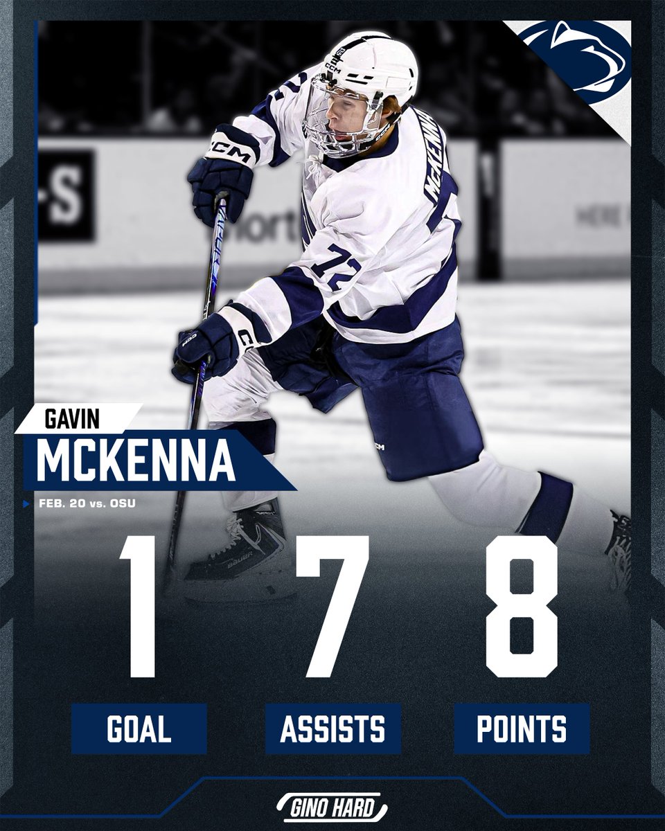 Gavin McKenna with the GAME OF HIS LIFE tonight vs Ohio State 🤯

With the Olympics front and center, the top NHL Draft prospect just reminding everyone who’s next 👀