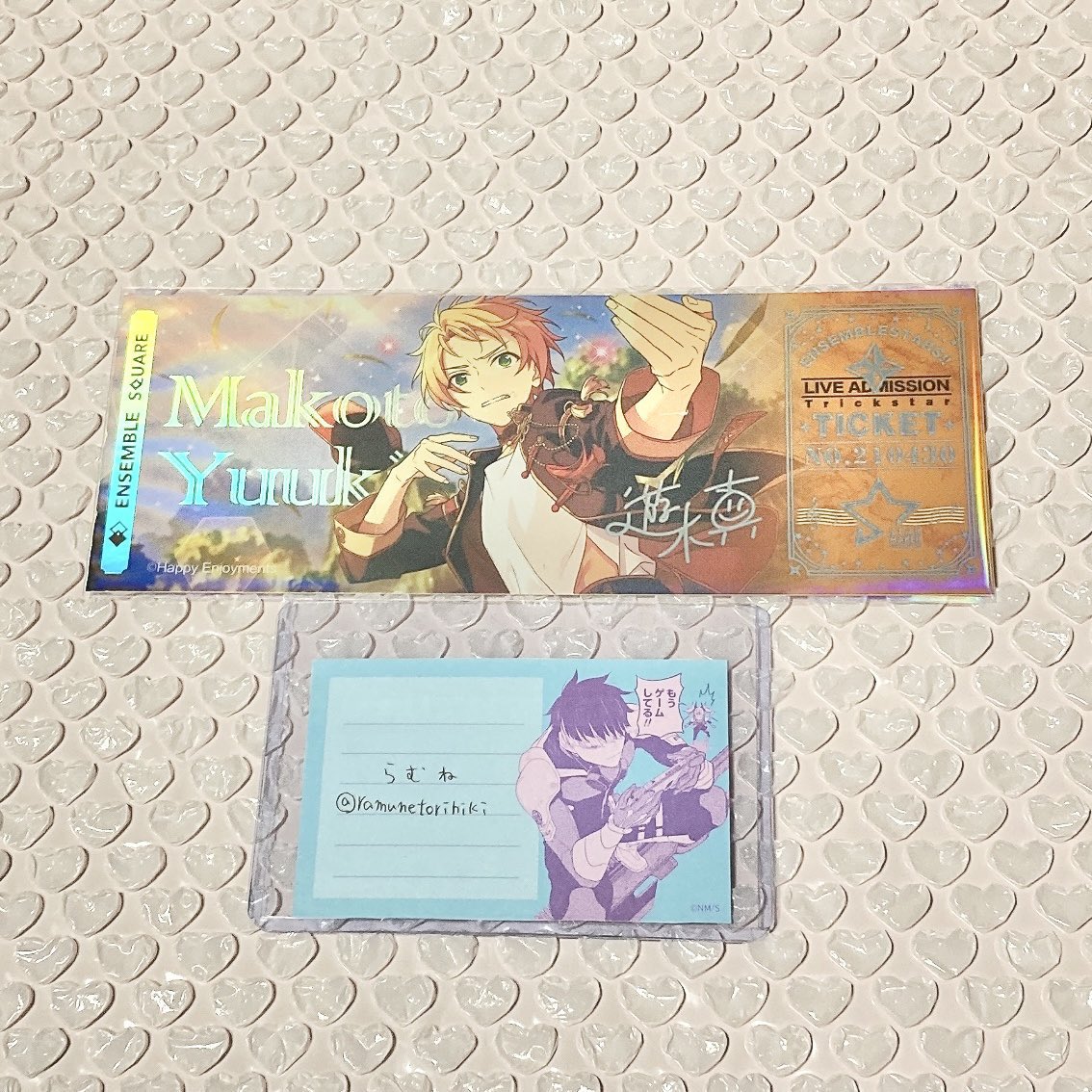 交換 譲渡】あんスタ トリスタ アニカフェ コースター ぱしゃっつ