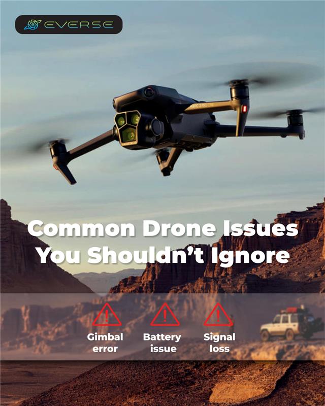 eVerse_in's tweet photo. Common drone issues you shouldn’t ignore
Gimbal errors, battery problems, and signal loss can ruin your flight and damage your drone. Regular checks and smart maintenance keep your drone safe, stable, and ready to fly.
#DroneTips #DroneMaintenance #FPVDrone #Everse #DroneSafety https://t.co/iPQGEdzOB5