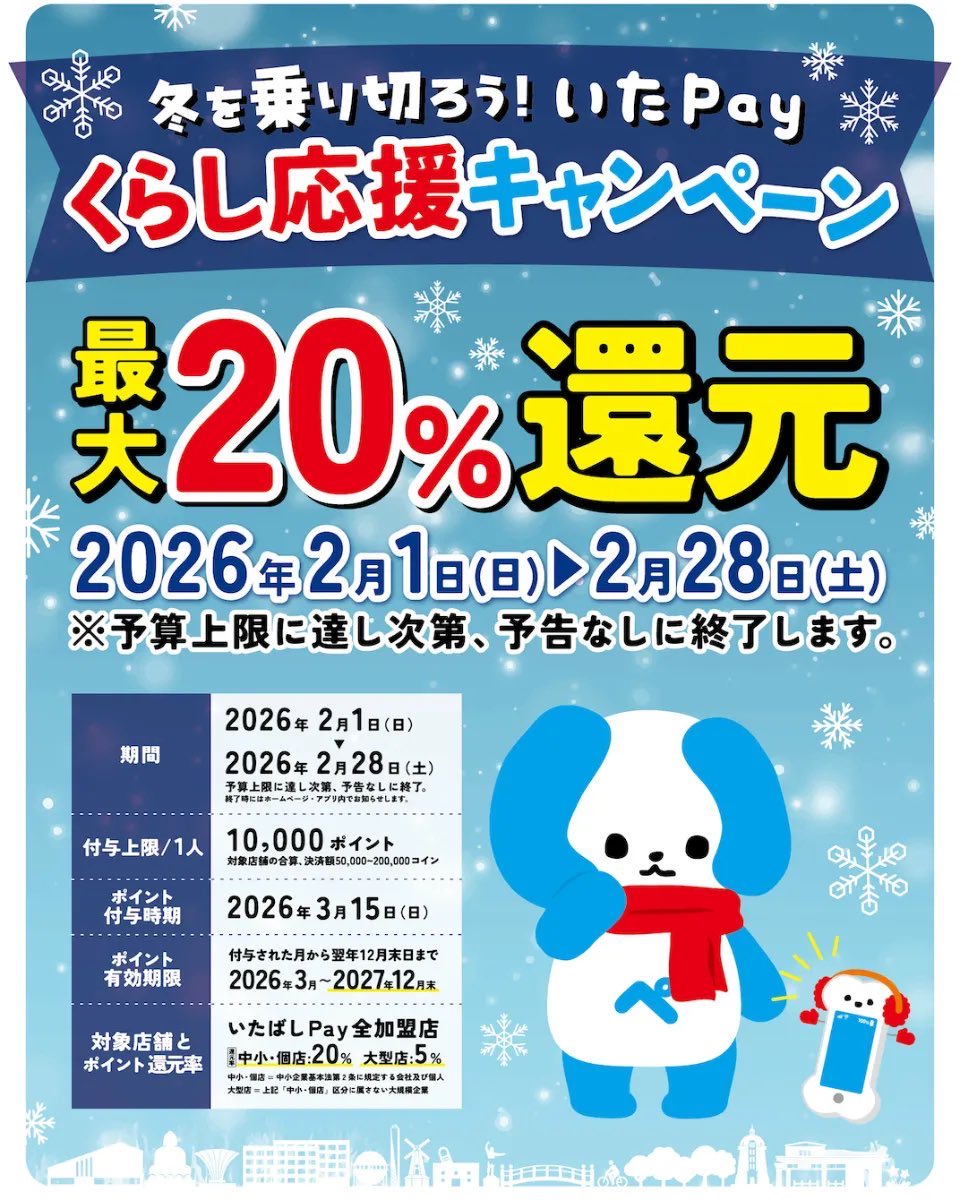 三連休初日〜👏 本日も頑張っていきましょー♪ 2月も休まず営業中