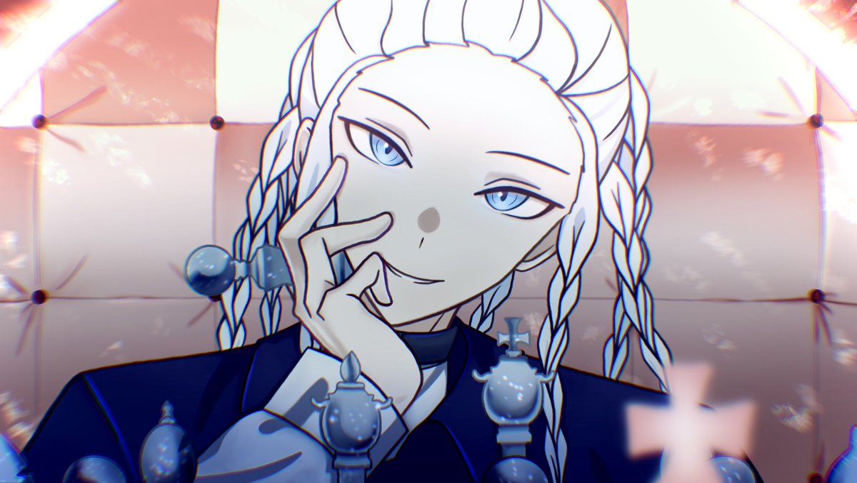 一週年想不到要畫什麼
乾脆就拿曲paro 湊數ㄅ

（假裝自己沒遲發

#トラナイFA #トライブナイン 
#TRIBENINEFanart #TRIBENINE